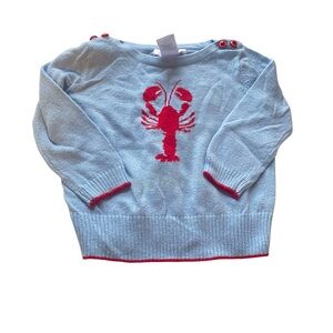 Janie and Jack sweater with Red Lobster